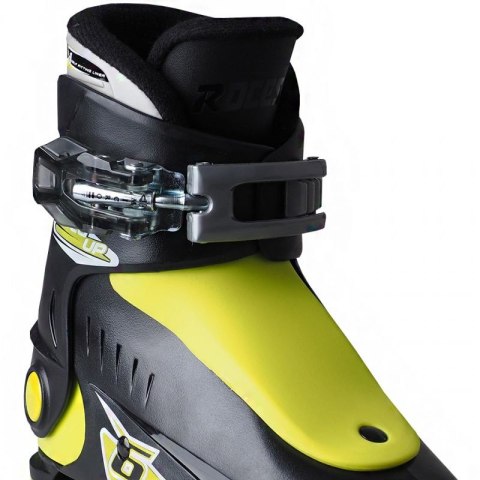 Buty narciarskie Roces Idea Up czarno-limonkowe Jr 450490 18 Buty narciarskie Roces Idea Up czarno-limonkowe Jr 450490 18