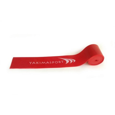 Taśma, guma FLOSS BAND Yakimasport 1mm CZERWONA 100287 Taśma, guma FLOSS BAND Yakimasport 1mm CZERWONA 100287