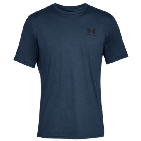 Koszulka Under Armour Sportstyle Left Chest SS M 1326799-408 Koszulka Under Armour Sportstyle Left Chest SS M 1326799-408