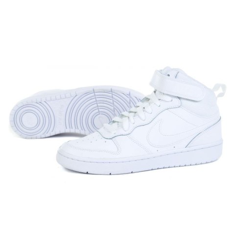 Buty Nike Court Borough Mid 2 (GS) Jr CD7782-100 Buty Nike Court Borough Mid 2 (GS) Jr CD7782-100
