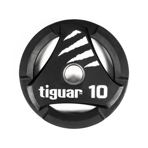 Talerz olimpijski tiguar PU 10 kg TI-WTPU01000 Talerz olimpijski tiguar PU 10 kg TI-WTPU01000