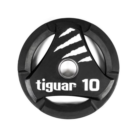Talerz olimpijski tiguar PU 10 kg TI-WTPU01000 Talerz olimpijski tiguar PU 10 kg TI-WTPU01000