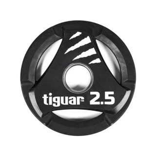Talerz olimpijski tiguar PU 2,5 kg TI-WTPU00250