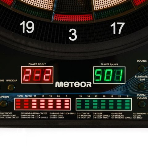 Tarcza do darta Meteor elektroniczna 4-led 24689 Tarcza do darta Meteor elektroniczna 4-led 24689