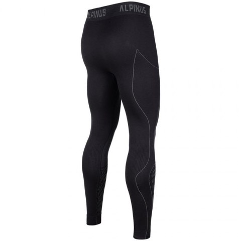 Bielizna termoaktywna Alpinus Active Base Layer Set czarno-szara M GT43257