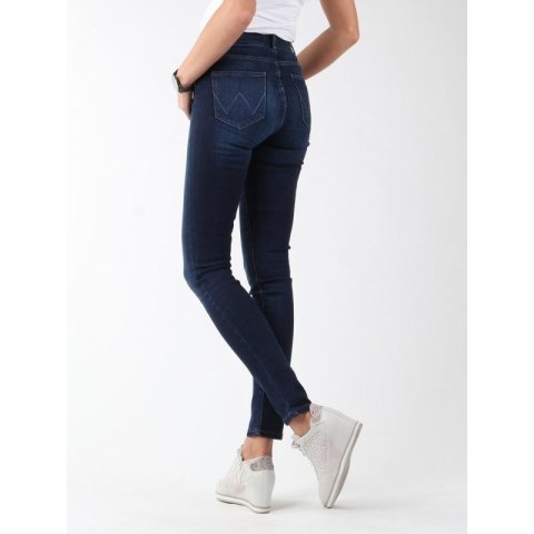 Jeansy Wrangler High Rise Skinny Subtle Blue W27HX786N Jeansy Wrangler High Rise Skinny Subtle Blue W27HX786N