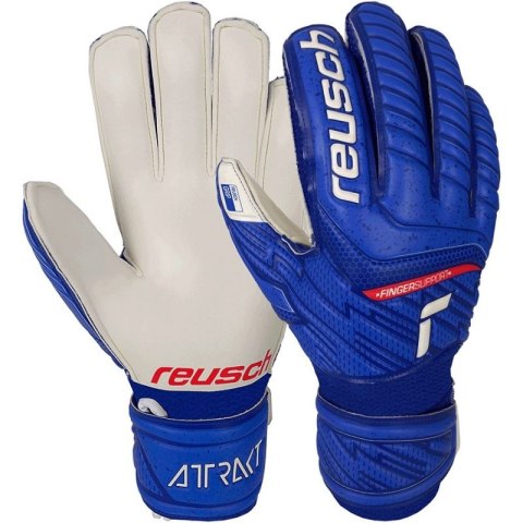 Rękawice bramkarskie Reusch Attrakt Grip Finger Support Jr 51 72 810 4011 Rękawice bramkarskie Reusch Attrakt Grip Finger Support Jr 51 72 810 4011