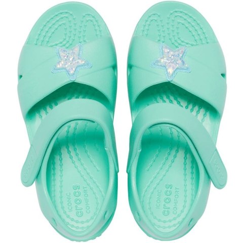 Sandały Crocs Classic Cross Strap Charm Jr 206947 3U3 Sandały Crocs Classic Cross Strap Charm Jr 206947 3U3