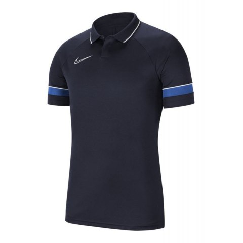 Koszulka Nike Academy 21 polo Jr CW6106-453 Koszulka Nike Academy 21 polo Jr CW6106-453