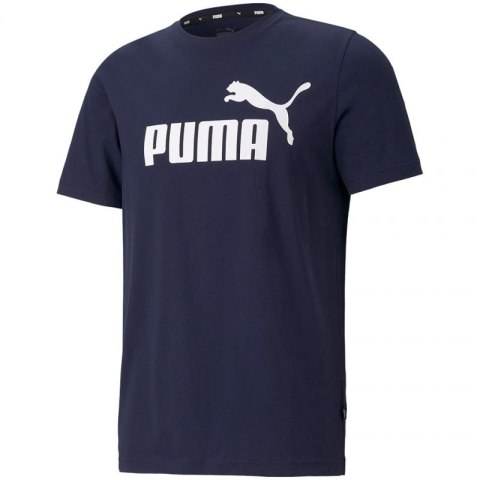 Koszulka Puma ESS Logo Tee Peacoat M 586666 06 Koszulka Puma ESS Logo Tee Peacoat M 586666 06