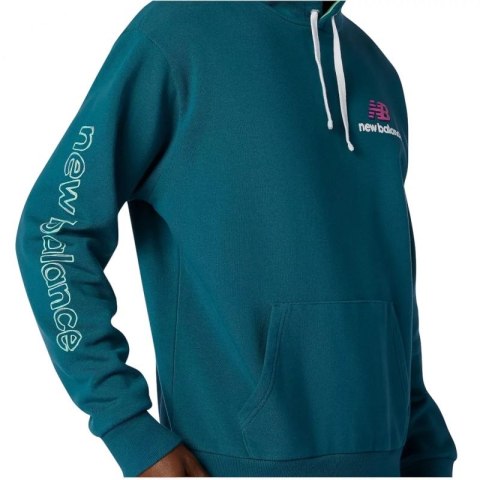 Bluza New Balance Athletics Clash Hoodie M MT13564MTL Bluza New Balance Athletics Clash Hoodie M MT13564MTL