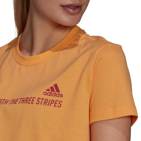 Koszulka adidas Gradient Logo Cropped W GM5579 Koszulka adidas Gradient Logo Cropped W GM5579