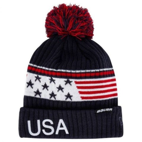 Czapka zimowa Bauer NE Pom Knit Jr 1059442 Czapka zimowa Bauer NE Pom Knit Jr 1059442