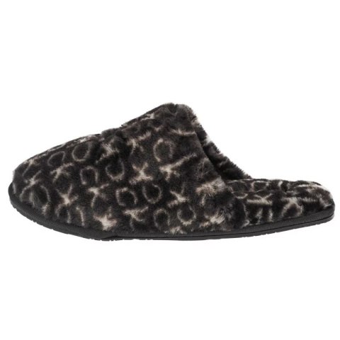 Kapcie Calvin Klein Slipper Mule Fur Mono W HW0HW00536-0GK Kapcie Calvin Klein Slipper Mule Fur Mono W HW0HW00536-0GK