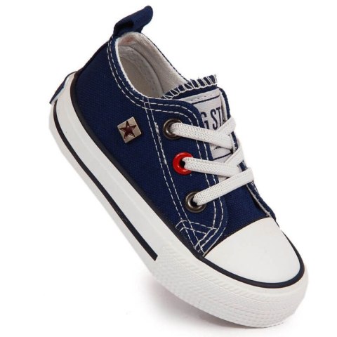 Trampki niskie Big Star Jr HH374195 granatowe Trampki niskie Big Star Jr HH374195 granatowe
