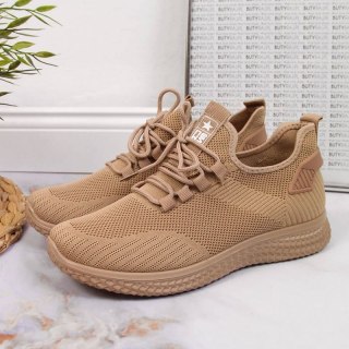 Buty sportowe NEWS W EVE268A beżowe