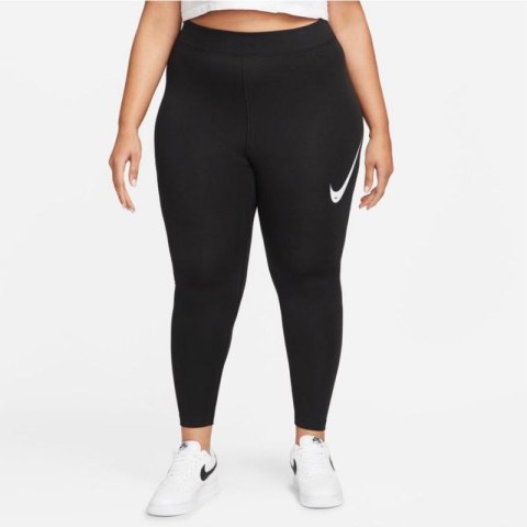 Legginsy Nike Sportswear Essential Swosh W DM6207 010 Legginsy Nike Sportswear Essential Swosh W DM6207 010