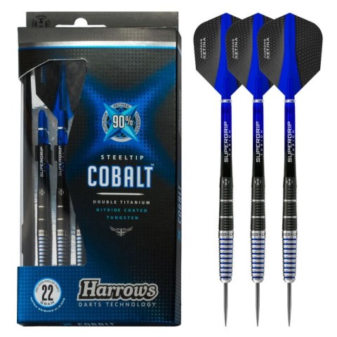 Rzutki Harrows COBALT 90% Steeltip HS-TNK-000013299