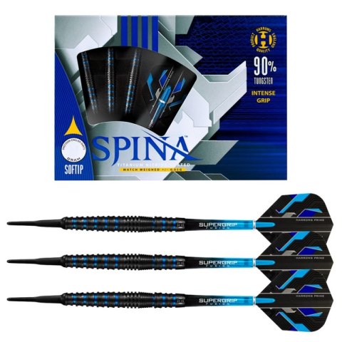 Rzutki Harrows Spina Black 90% Softip HS-TNK-000013753