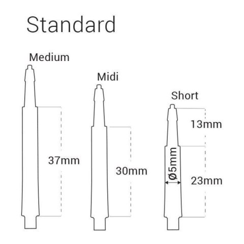Shafty Harrows Clic Standard HS-TNK-000013664 Shafty Harrows Clic Standard HS-TNK-000013664