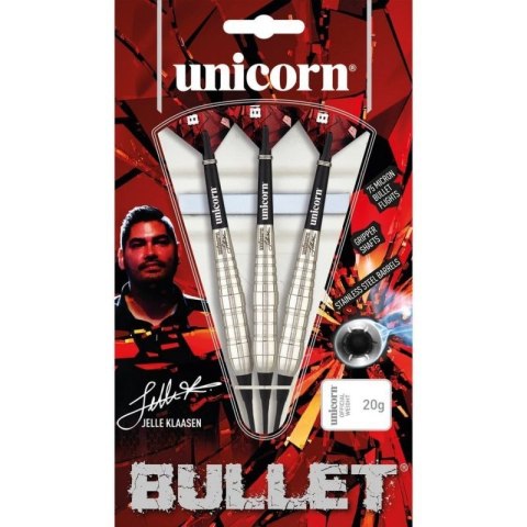 Rzutki soft tip Unicorn Bullet Stainless Steel- Jelle Klaasen 20g:23531 Rzutki soft tip Unicorn Bullet Stainless Steel- Jelle Klaasen 20g:23531
