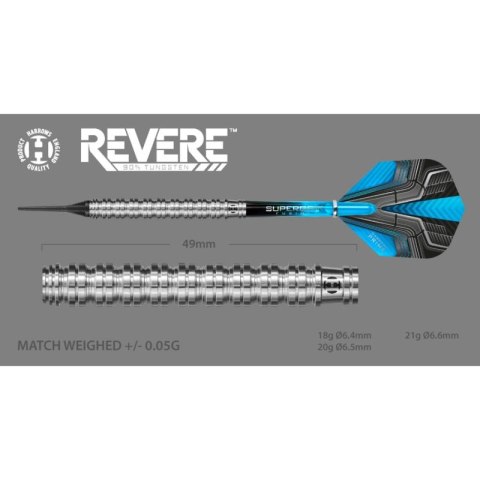 Rzutki Harrows Revere 90% Softip HS-TNK-000013873