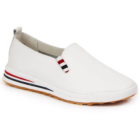 Tenisówki slip on Filippo W PAW313 białe
