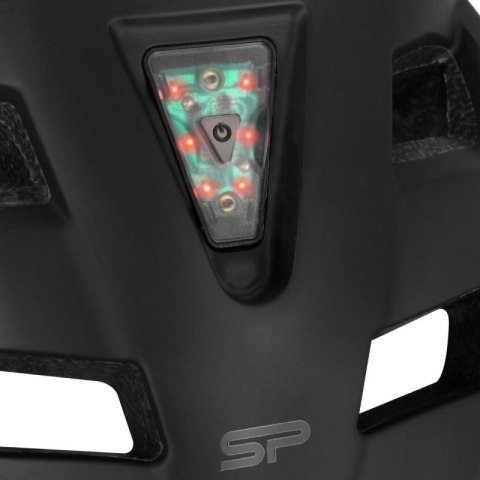 Kask rowerowy z oświetleniem Spokey Pointer M 941260