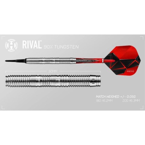 Rzutki Harrows Rival 90% Softip HS-TNK-000016035 Rzutki Harrows Rival 90% Softip HS-TNK-000016035