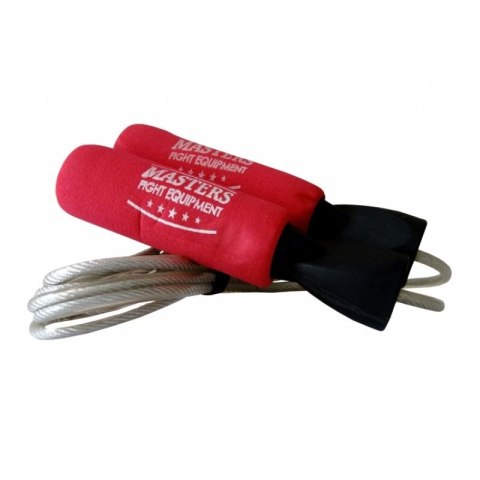 Skakanka bokserska z obciążnikami 2 x 160g SBS-W 14256-W02 Skakanka bokserska z obciążnikami 2 x 160g SBS-W 14256-W02
