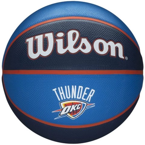 Piłka Wilson NBA Team Oklahoma City Thunder Ball WTB1300XBOKC Piłka Wilson NBA Team Oklahoma City Thunder Ball WTB1300XBOKC