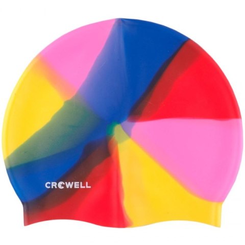 Czepek pływacki silikonowy Crowell Multi-Flame-03 Czepek pływacki silikonowy Crowell Multi-Flame-03