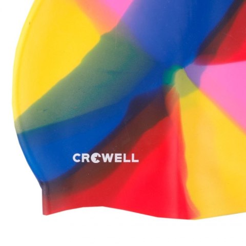 Czepek pływacki silikonowy Crowell Multi-Flame-03 Czepek pływacki silikonowy Crowell Multi-Flame-03