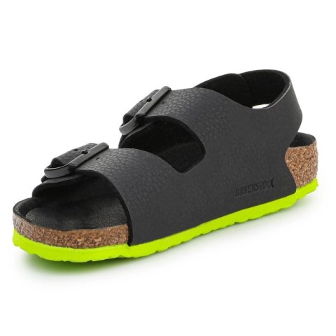 Sandały Birkenstock Milano Kinder 1022129 Desert Soil Black Lime
