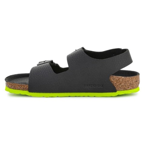 Sandały Birkenstock Milano Kinder 1022129 Desert Soil Black Lime