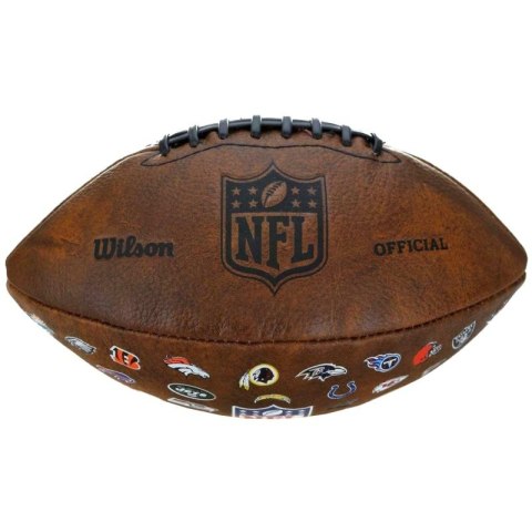 Piłka Wilson NFL Official Throwback 32 Team Logo Ball WTF1758XBNF32 Piłka Wilson NFL Official Throwback 32 Team Logo Ball WTF1758XBNF32