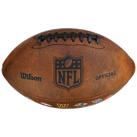 Piłka Wilson NFL Official Throwback 32 Team Logo Ball WTF1758XBNF32 Piłka Wilson NFL Official Throwback 32 Team Logo Ball WTF1758XBNF32