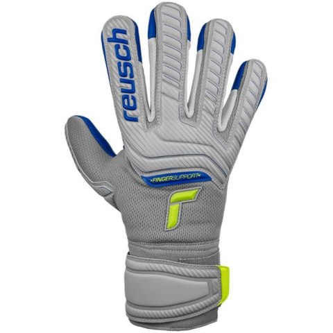 Rękawice bramkarskie Reusch Attrakt Grip Evolution Finger Support Jr 5272820 6006 Rękawice bramkarskie Reusch Attrakt Grip Evolution Finger Support Jr 5272820 6006