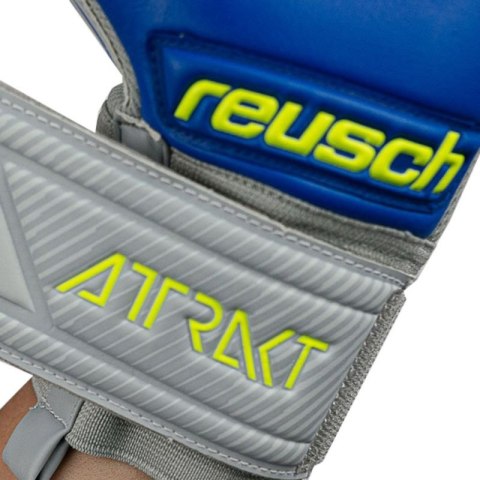 Rękawice bramkarskie Reusch Attrakt Grip Evolution Finger Support Jr 5272820 6006 Rękawice bramkarskie Reusch Attrakt Grip Evolution Finger Support Jr 5272820 6006