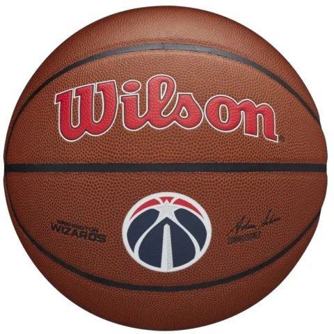 Piłka Wilson Team Alliance Washington Wizards Ball WTB3100XBWAS Piłka Wilson Team Alliance Washington Wizards Ball WTB3100XBWAS