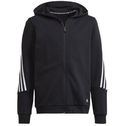 Bluza adidas FI 3 Stripes FZ Jr H44343 Bluza adidas FI 3 Stripes FZ Jr H44343