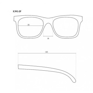 Okulary Gog E392-2P Hobson