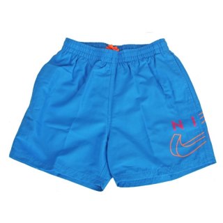 Spodenki kąpielowe Nike Split Logo Lap 4" Jr NESSC786 458