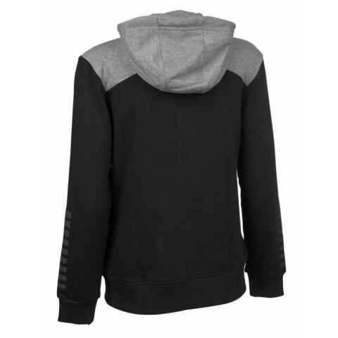 Bluza Select Oxford Zip Hoodie Women czarno/ szara