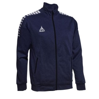 SELECT Monaco Bluza Tren. ZIP navy granatowa