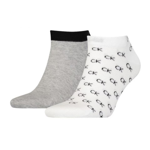 Skarpety Calvin Klein Sneaker 2P All Over 701218715004 Skarpety Calvin Klein Sneaker 2P All Over 701218715004