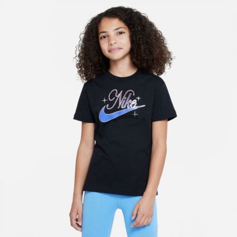 Koszulka Nike Sportswear Jr DX1717 010 Koszulka Nike Sportswear Jr DX1717 010