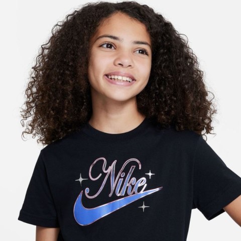 Koszulka Nike Sportswear Jr DX1717 010 Koszulka Nike Sportswear Jr DX1717 010