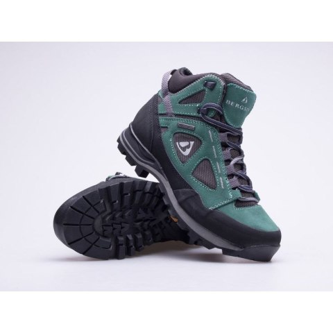 Buty Bergson W Kakka Mid Stx grass green