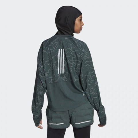 Bluza adidas X-City Running Crewneck Jacket W HC6323 Bluza adidas X-City Running Crewneck Jacket W HC6323